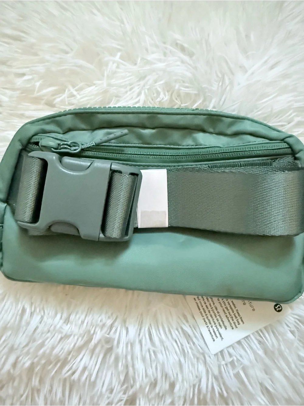 Lululemon everywhere, belt bag, blackish green, brand new with tags